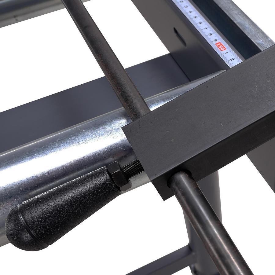 Rollenbaan met lengteaanslag 2 meter | Rolbreedte 360 mm