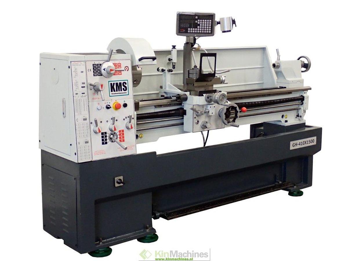 Lathe KMS GH-410 / 1500 | Digital readout | Cap.: Ø410 x 1500 mm.