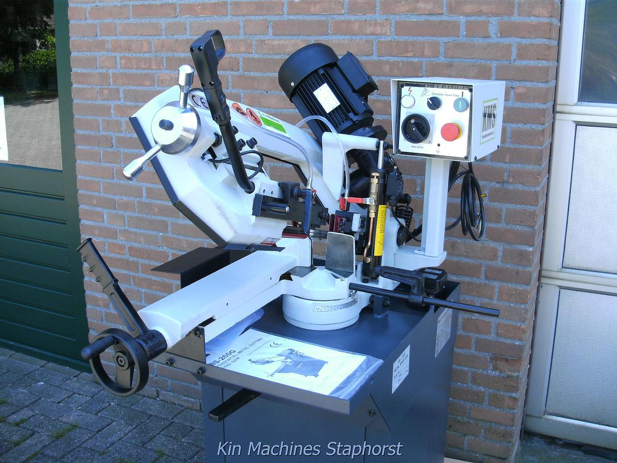 Bandzaagmachine KMS BS-170G, Capaciteit Ø170mm.