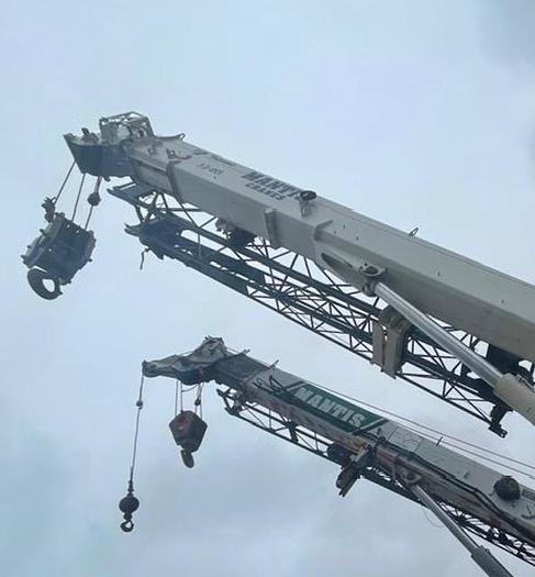 Used 2014 TADANO MANTIS 6010LP CRAWLER CRANE