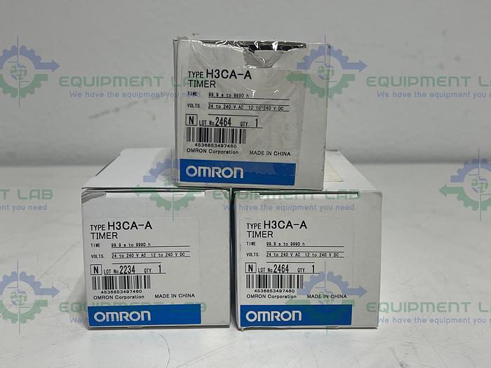 Omron H3CA-A Time Delay Relay 24-240VAC 12-240VDC