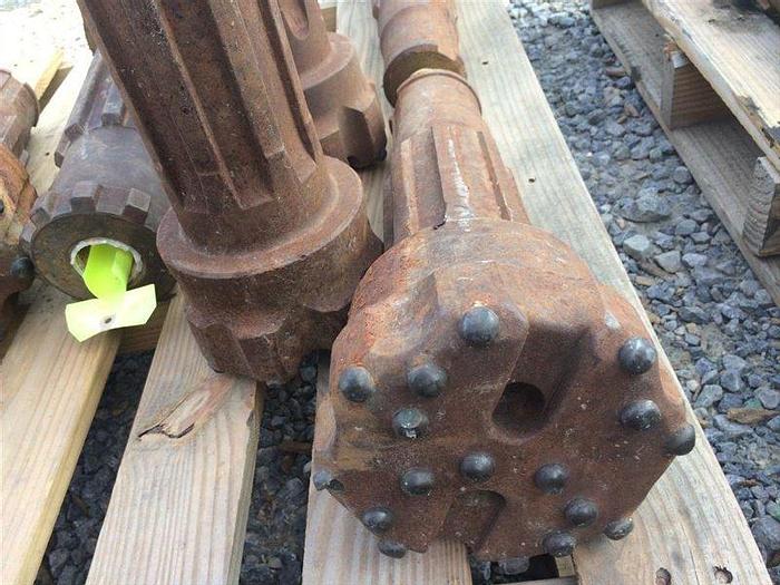 Used 0 Ingersoll-Rand Package Lot of 8 DTH Hammer Bits
