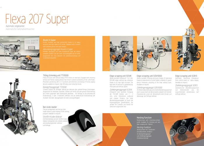 Used Casadei Flexa 207 & 307 Edgebanders