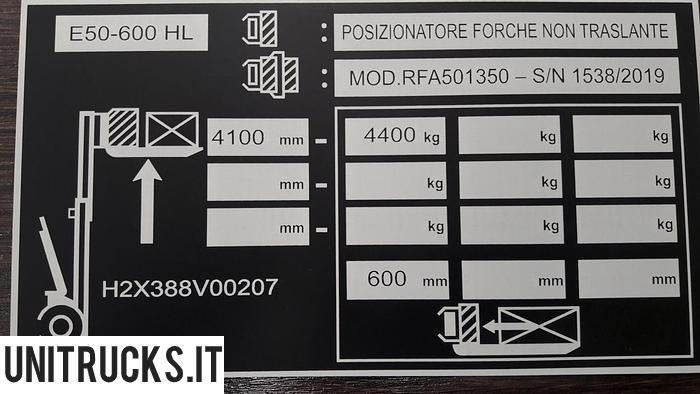 Usata 2019 LINDE E50HL-01-600