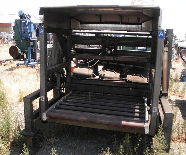 Used Dumper, Bin, Tote, FMC, S/st, Hydraulic, 800 lb (2) #S741235