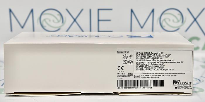 CONMED, 37-FRR-ME-PB, CONMED LINVATEC 15 DEGREE FULL RADIUS BENDABLE TO 30 DEGREE, BOX OF 6