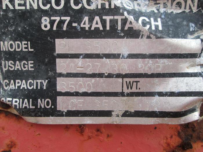 Used Kenco PI3500 Pipe Lifter/Clamp