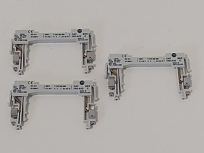 5 Stück Hilfskontakte, CAT 140-A10, Allen Bradley neu
