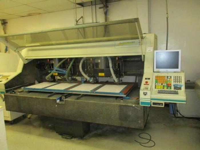 DYNAMOTION / ATI MODEL 421M 4 SPINDLE HIGH SPEED CNC ROUTER /CIRCUIT BOARD DRILL