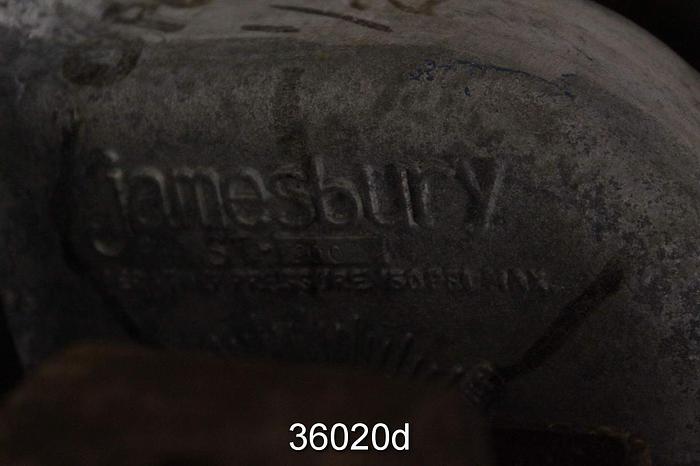 Used Jamesbury 3" Ball Control Valve, A110F3600TF0110DA #36020