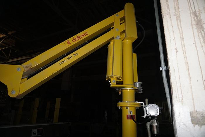 Used DALMEC ROLL MANIPULATOR FLOOR MOUNTED W/ SHAFT