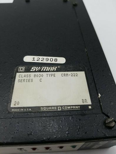 SQUARE D SY/MAX 8030-CRM222 REMOTE I/O INTERFACE MODULE