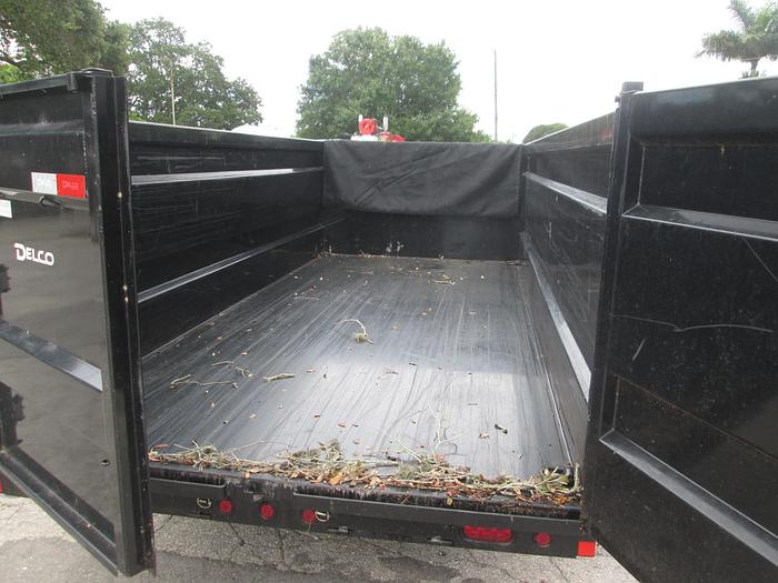 Used 2021 Delco 16' Tandem Axle Dump Trailer