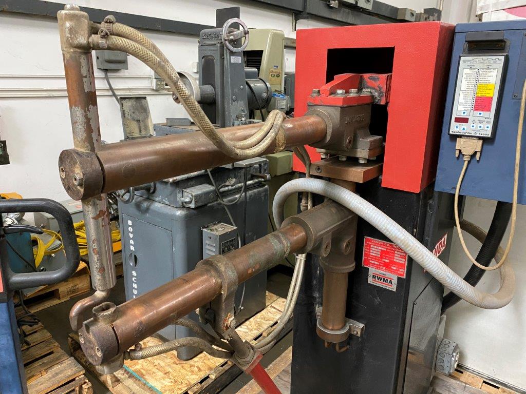 Used Sold Janda R27524R 75 kva Spot Welder 24" Throat 5752 at Wheeler