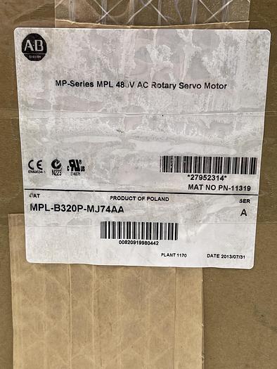 Allen-Bradley MPL-B320P-MJ74AA Ser A