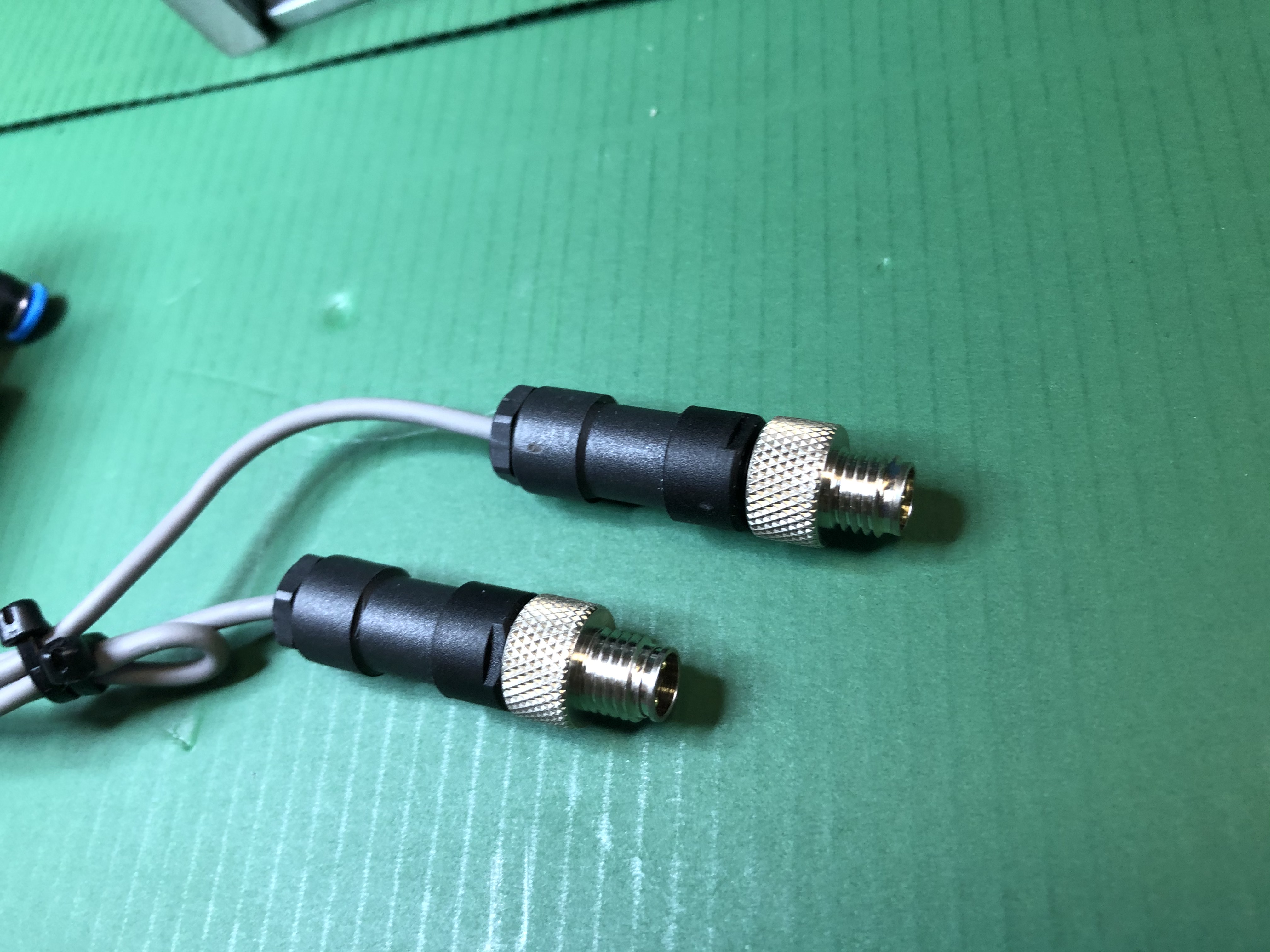 Used SMC MXS12-30AS Pnuematic Dual Rod Cylinder