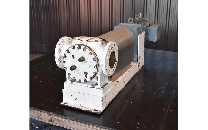 Used USED AASTED MIKROVERK CP CHOCOLATE GEAR PUMP, 3" X 3" INLET & OUTLET, CAST IRON