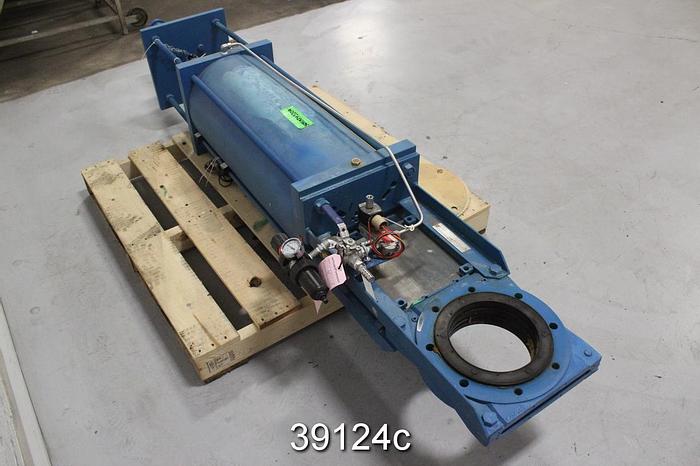 Unused Clarkson 8" Air Operated Knife Gate Valve, KGD8-RM #39124
