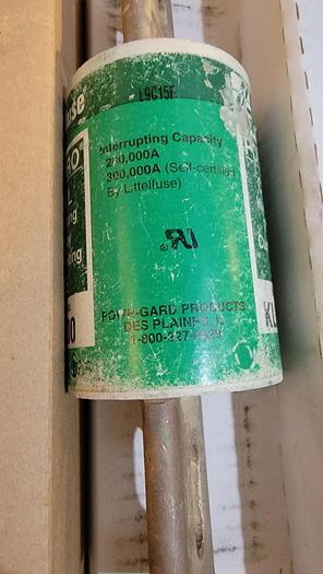Parts Only Littelfuse KLPC-300 Powr-Pro Class L High-Interrupting Time Delay Current Limiting Fuse (B10)