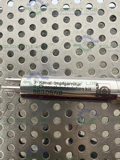 Used B Braun 883057/6 3 Channel Inoculation Kit
