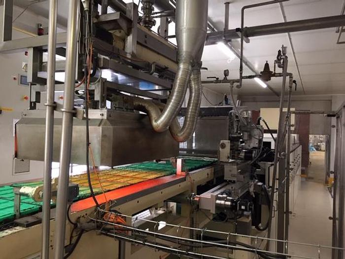 Used chocolate bar moulding line