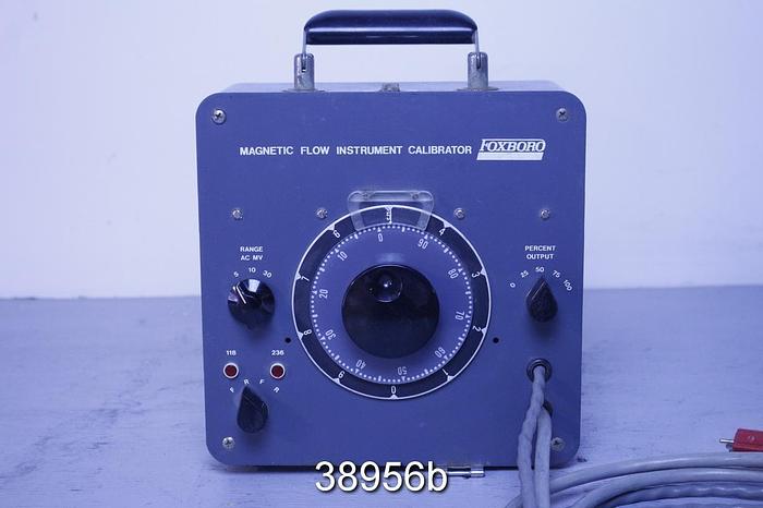 Used Foxboro 8120-5 Magnetic Flow Instrument Calibrator #38956