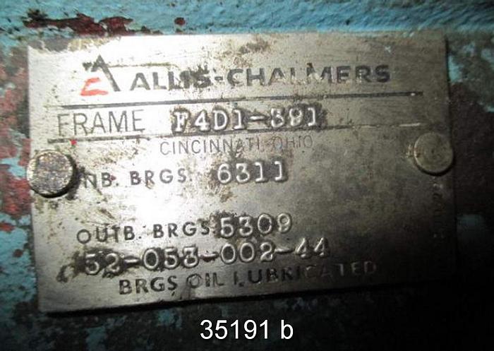 Used Allis Chalmers F4D1-391 3x2" Pump #35191