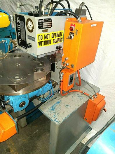 Used Neff 2 Ton Press with Rotary Table Rapid Assembly Stamping Pressing
