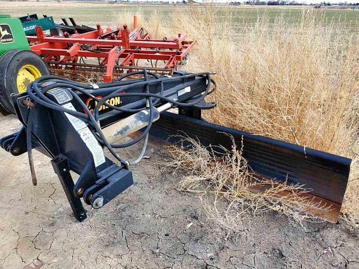 Used 10' Bison 3pt Blade - Hydraulic