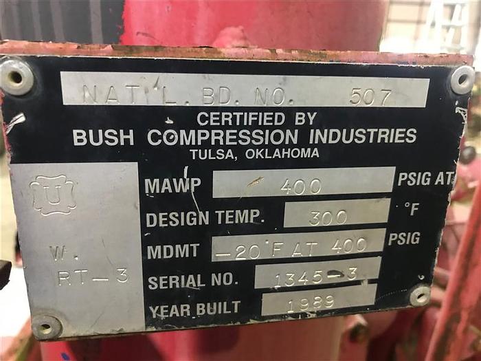 Used Ariel Radiator, Control Panel, Heat Exchangers, Skid from Combo Air Booster & Compressor