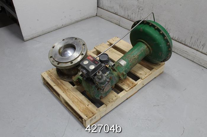 Used Fisher 8" V150 Vee-Ball Valve #42704