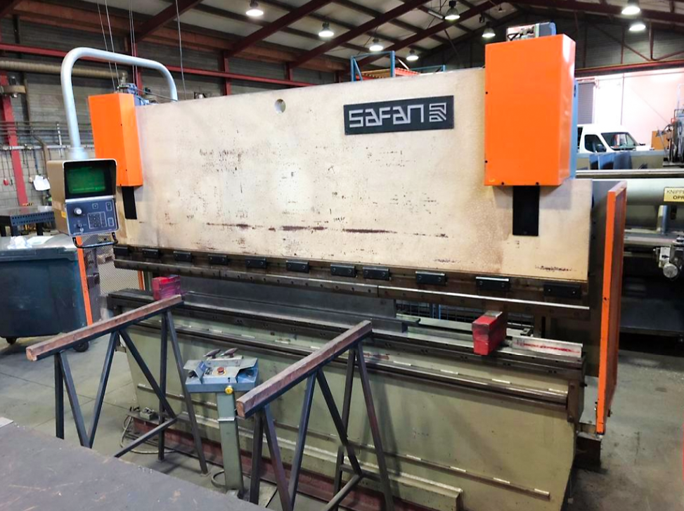 Used Safan DNCS 80 - 3100 - Press Brake - 1990