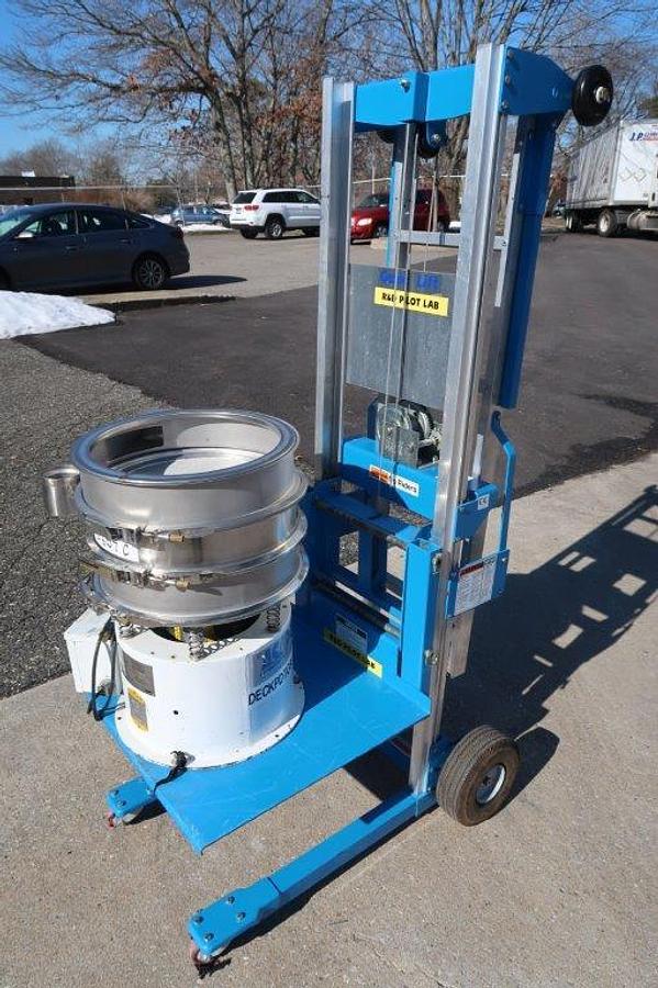 Used Sweco 18 In. Diameter Stainless Steel Two Deck, Portable Separator