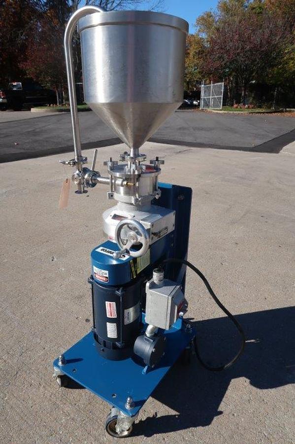 Used Greerco W-250-V Stainless Steel Vertical Colloid Mill, Explosion Proof