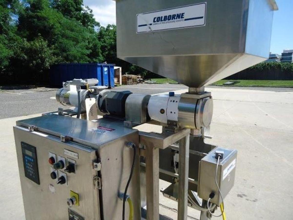 Used Colborne Rotary Pump Filler, Portable