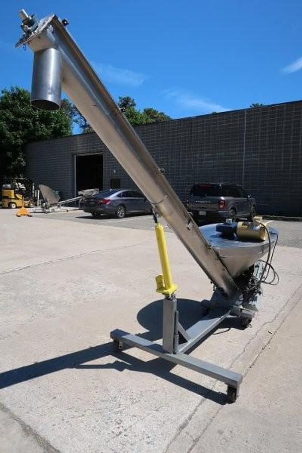 Used All Fill Model ISF Inclined Screw Conveying System, Portable