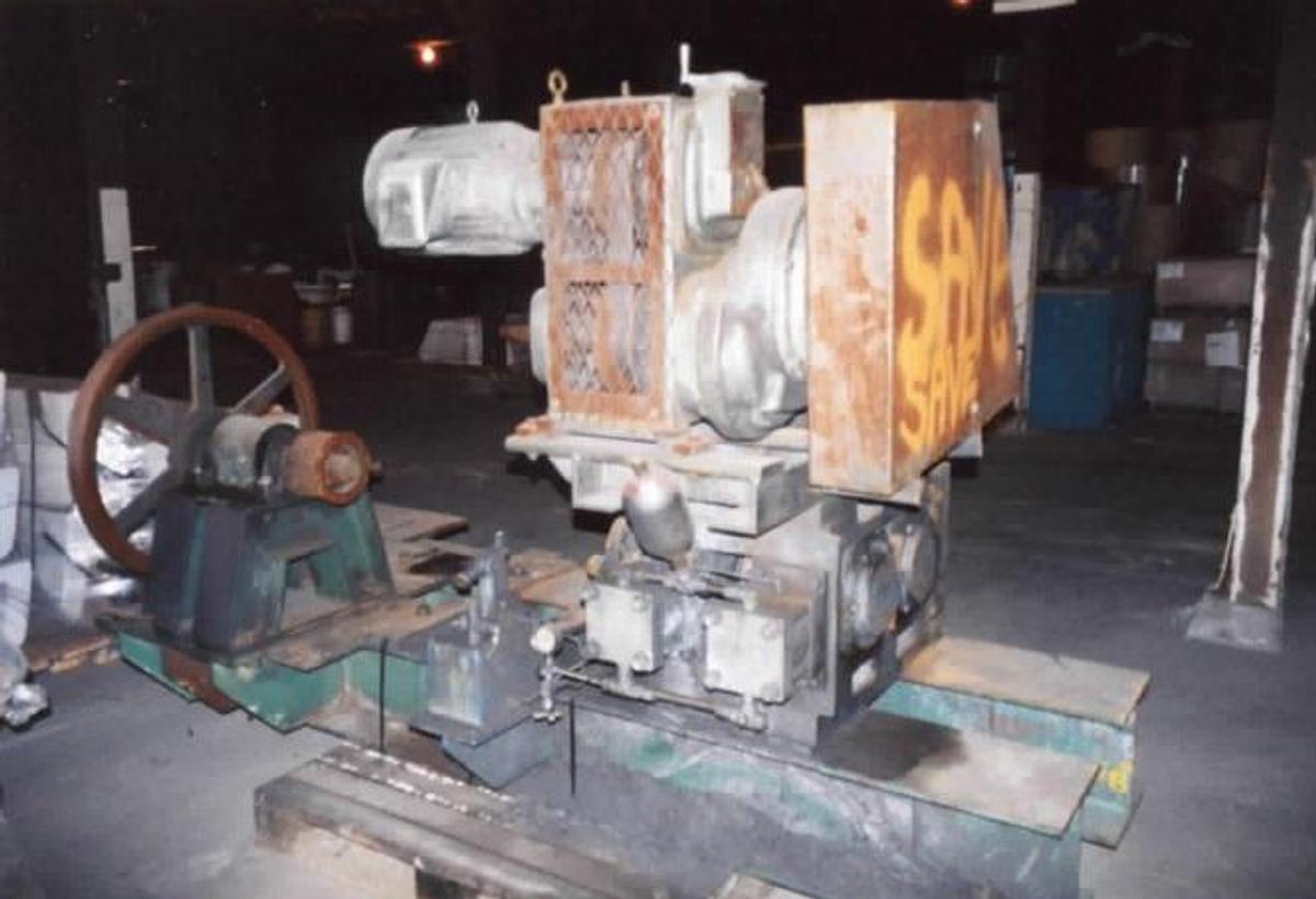 Used Bepex 50 MS Briquetting Machine