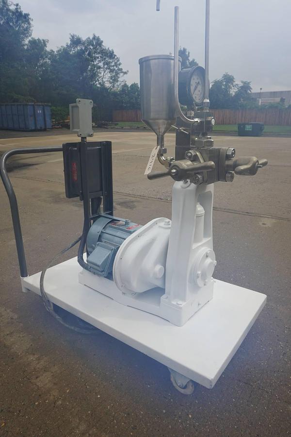 Used Gaulin Two Stage XP Lab Homogenizer, 3HP