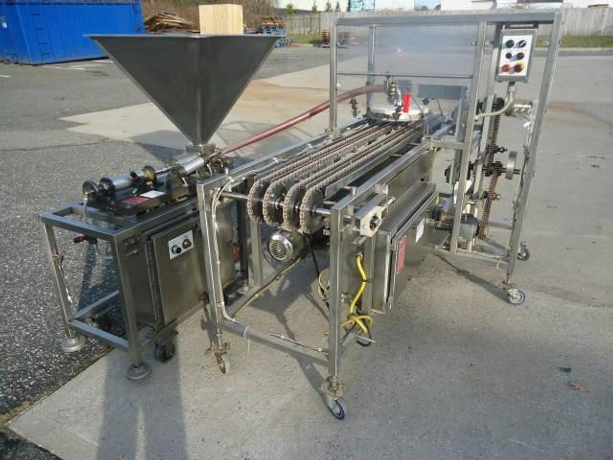 Used Raque Sauce Depositing System For Frozen Pizza