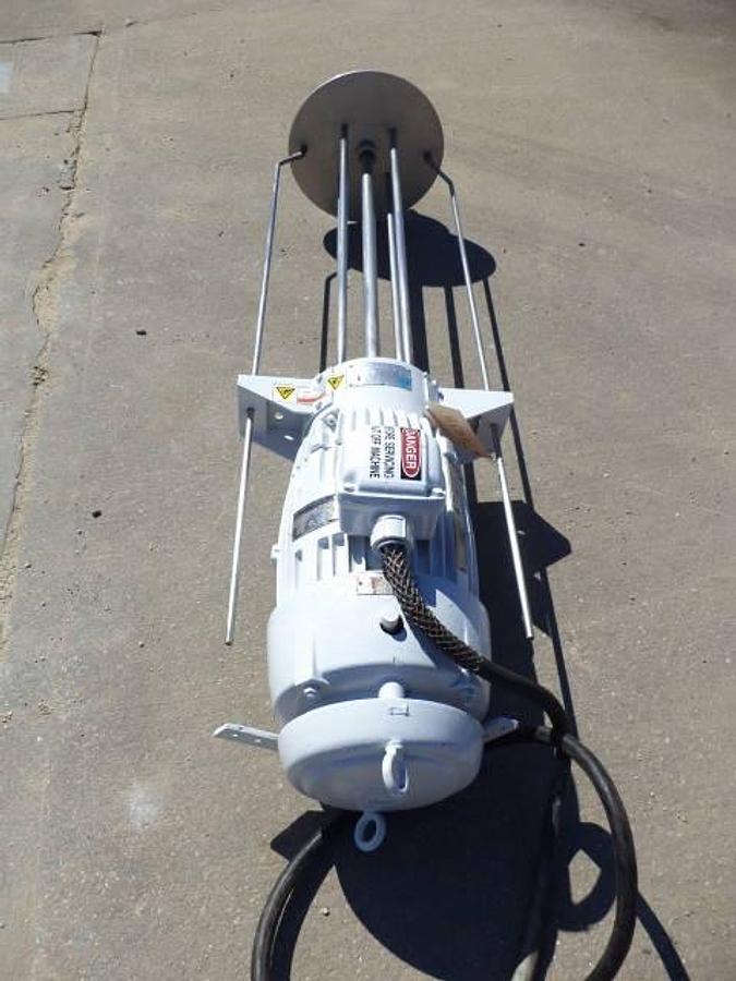Used Arde Barinco 15 HP Homogenizing Mixer, stainless steel