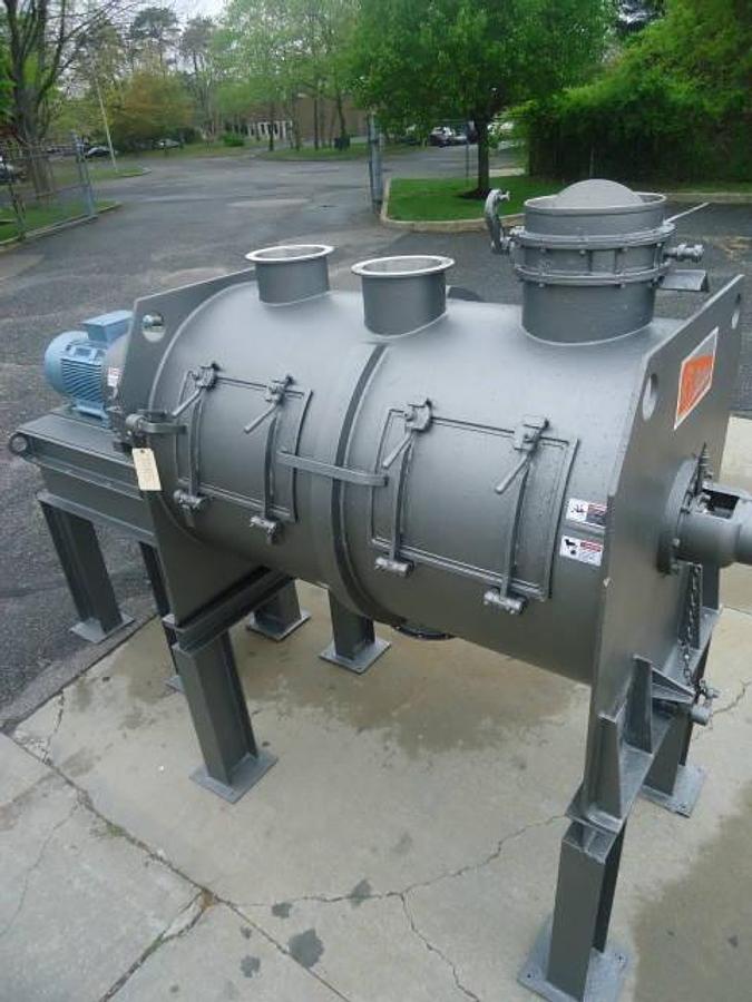 Used Lodige/Littleford Fkm-1600d Stainless Steel Plow Mixer With Choppers