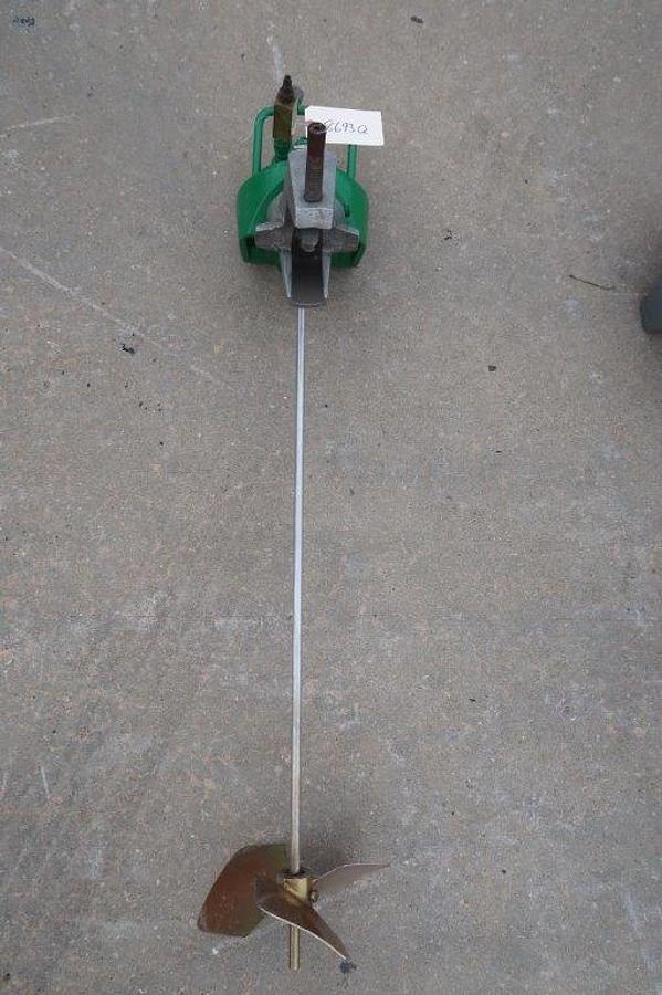 Used Gast Fractional HP Air Operated Clamp-On Mixer