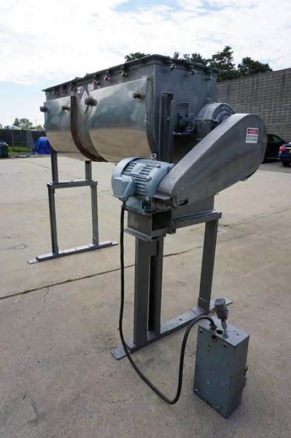 Used 20 Cu. Ft. Patterson Kelley Stainless Jacketed Double Ribbon Blender