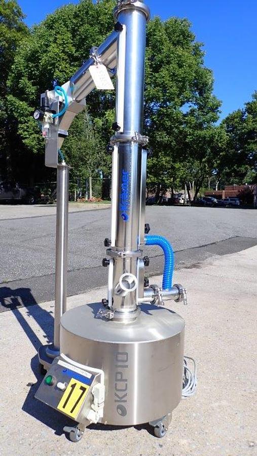 Used Kramer KCP10 SS Capsule Polisher, Portable
