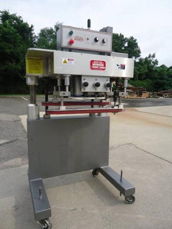 Used Kaps-All F-6-S Six Spindle Cap Tightener