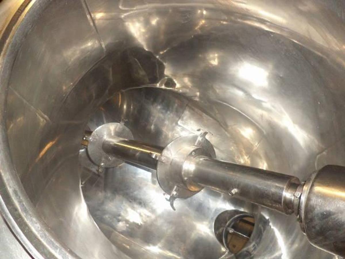 Used 10 Cu.Ft. Patterson Kelley Stainless Steel Twin Shell “V”” Blender, With Intensifier Bar