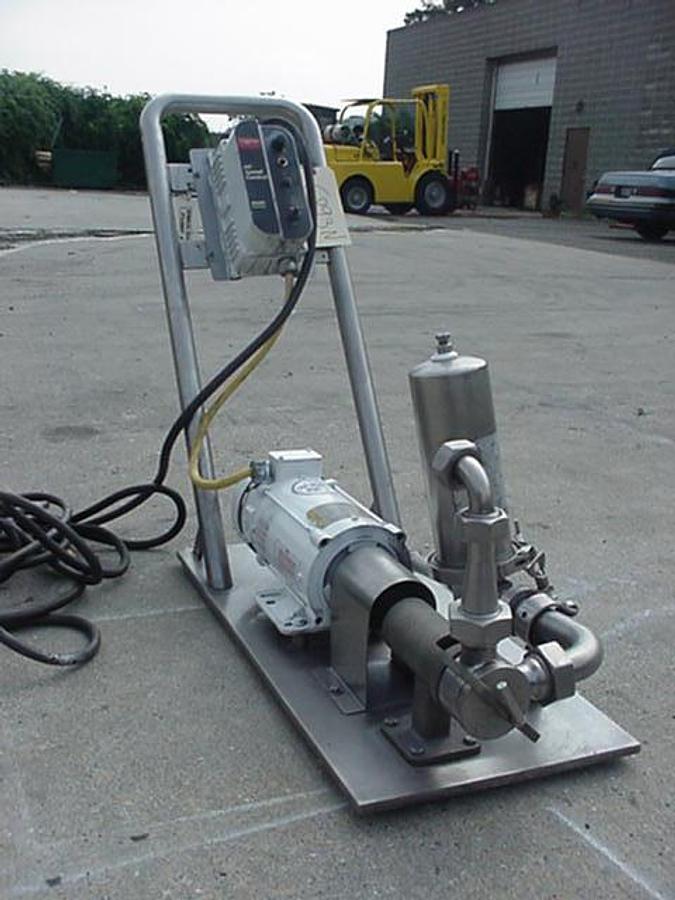 Used Jabsco “Pureflo” Ss Rotary Pump, 1hp