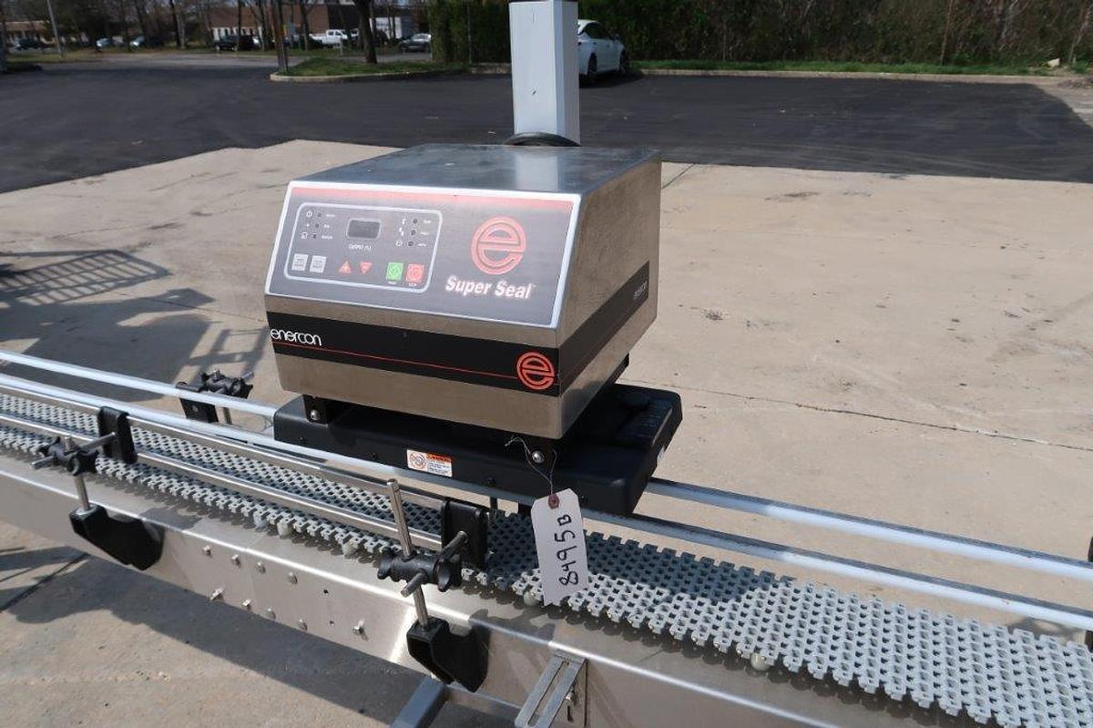 Used Enercon Superseal 75 Cap Induction Sealing Machine, Portable