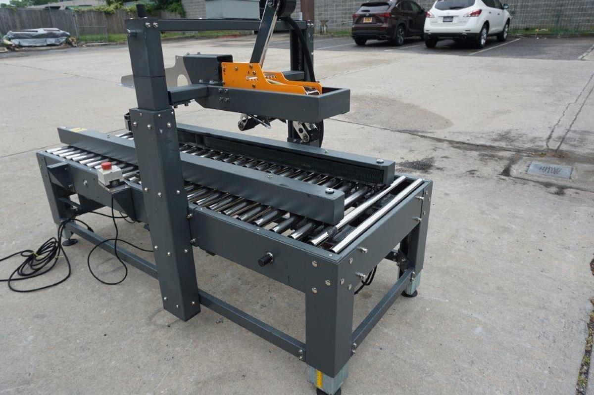 Used A.B Case Sealer, Extended Bed