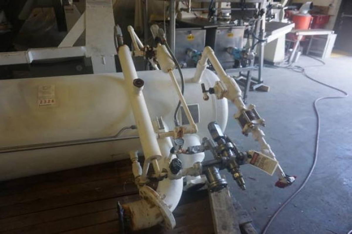 Used Evapco 30 In. X 10 Ft. High Pressure Tank,  250 PSI Rated